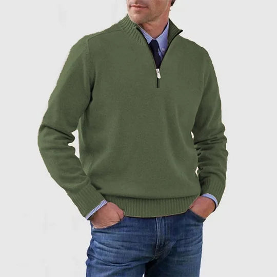 Emerson™ Ultra-soft Half-Zip Sweater