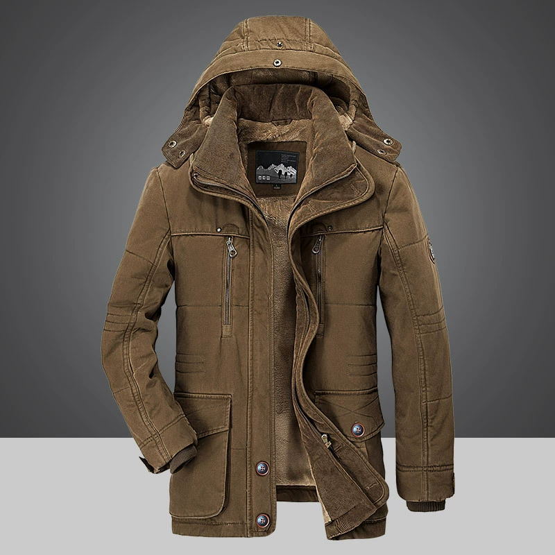 Oliver | Cotton-Padded Winter Jacket