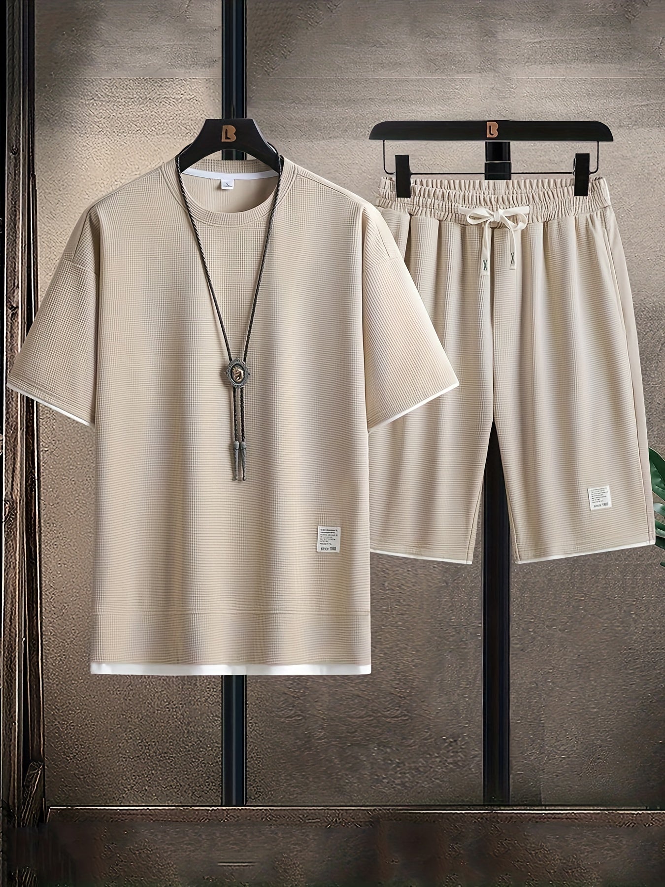 Lance Waffle Knit Lounge Set