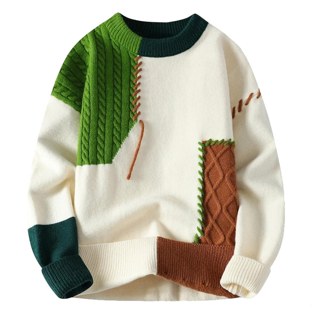 Epic™ | Patchwork Design Sweater