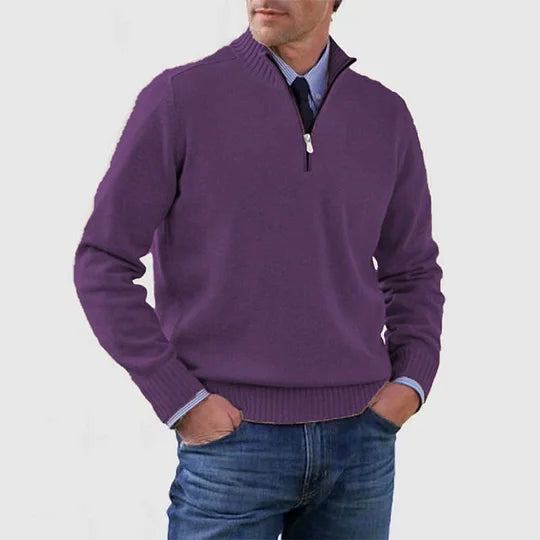 Emerson™ Ultra-soft Half-Zip Sweater