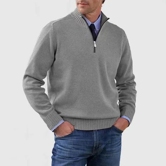 Emerson™ Ultra-soft Half-Zip Sweater