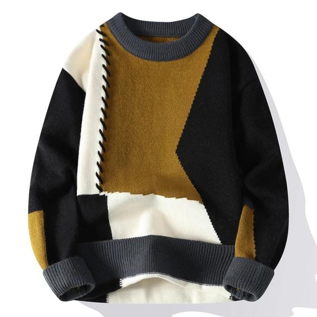 Epic™ | Patchwork Design Sweater