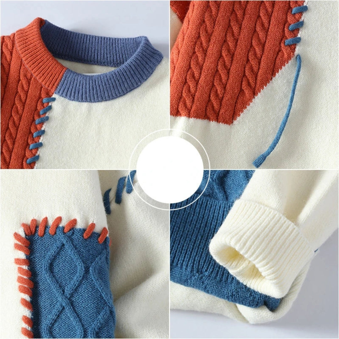 Epic™ | Patchwork Design Sweater