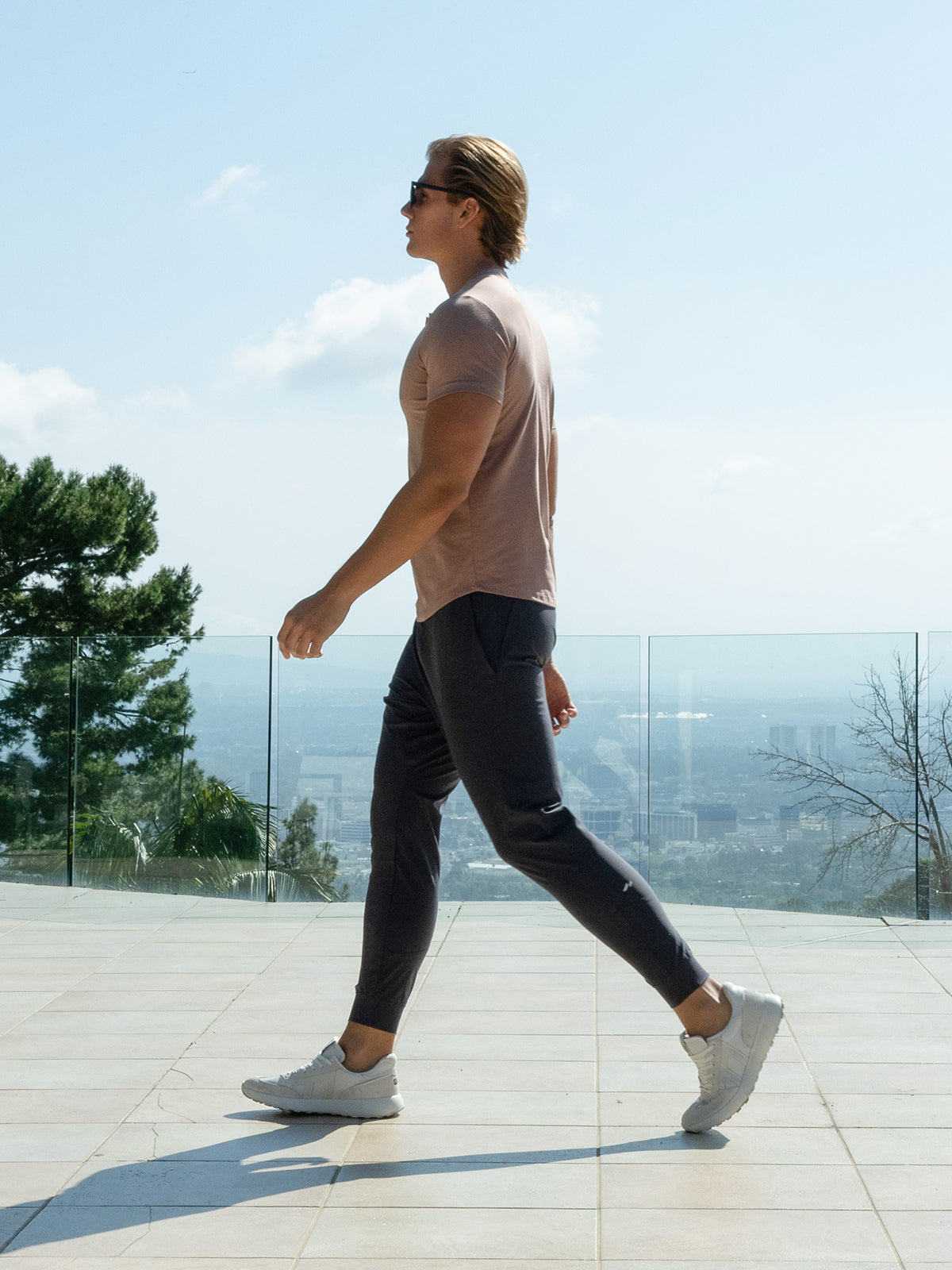 3-Pack All Day Elite Henley Curve-Hem Stretch Short Sleeve