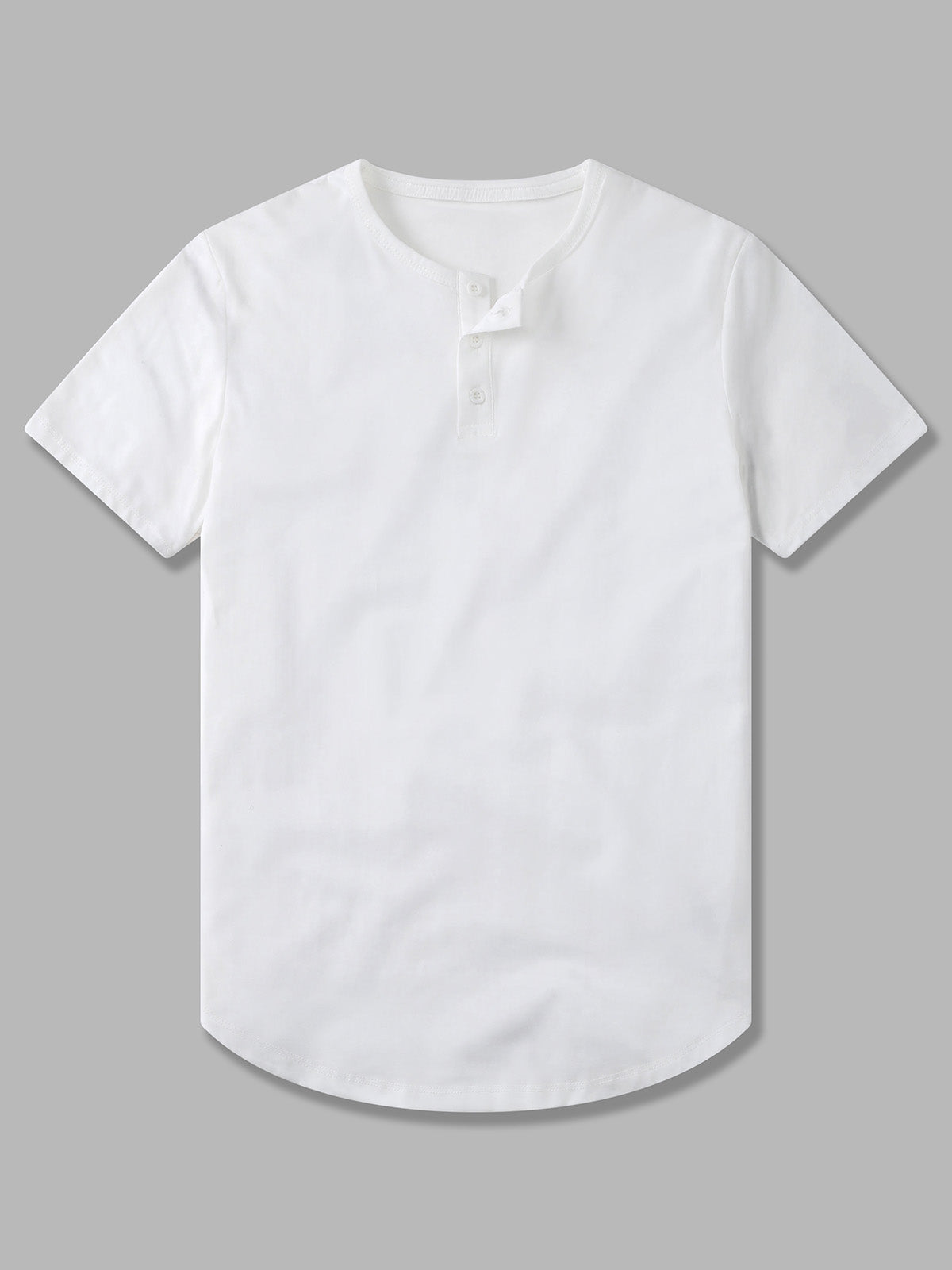 3-Pack All Day Elite Henley Curve-Hem Stretch Short Sleeve