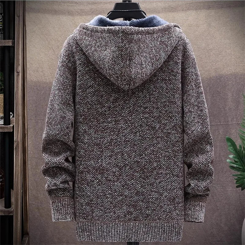 HENRY - WOOLLEN HOODED JACKET