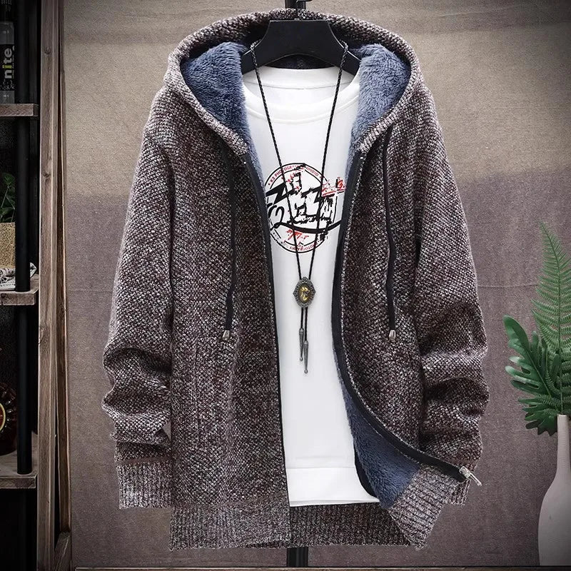 HENRY - WOOLLEN HOODED JACKET
