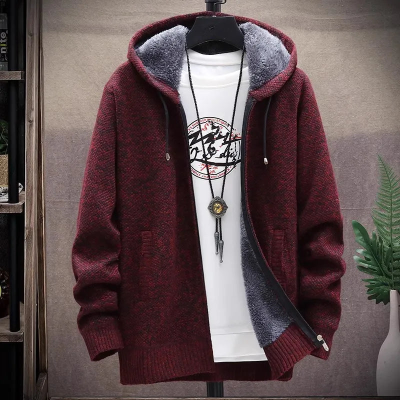 HENRY - WOOLLEN HOODED JACKET