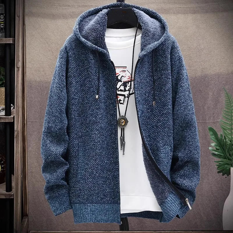 HENRY - WOOLLEN HOODED JACKET
