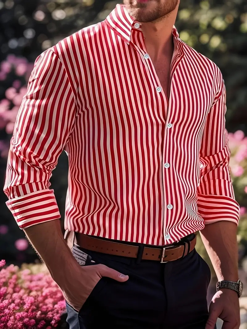 Carlos™ | Striped Cotton Shirt