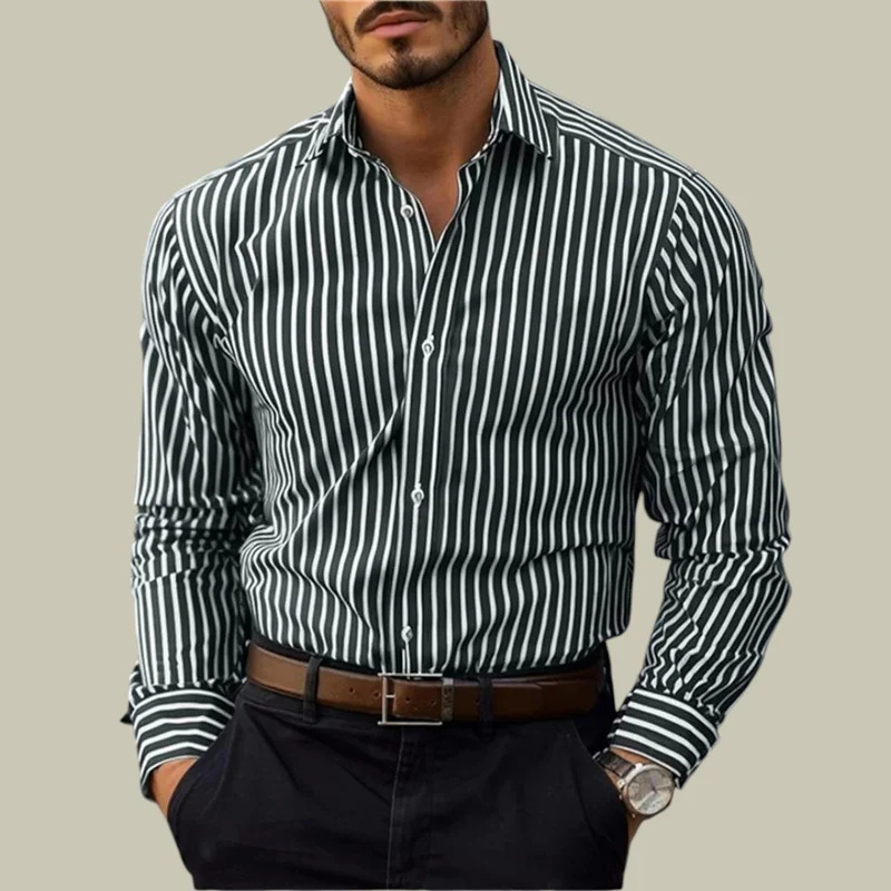 Carlos™ | Striped Cotton Shirt