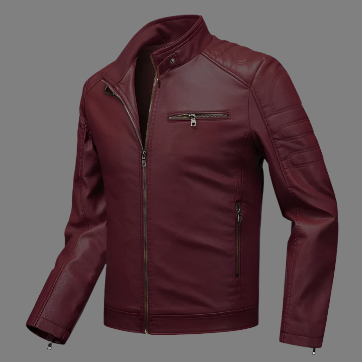 Orion™ - Timeless Leather Jacket