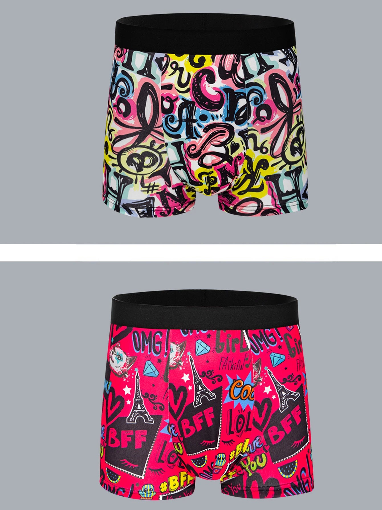 Luvince | 5 Pack Bright Color Boxers