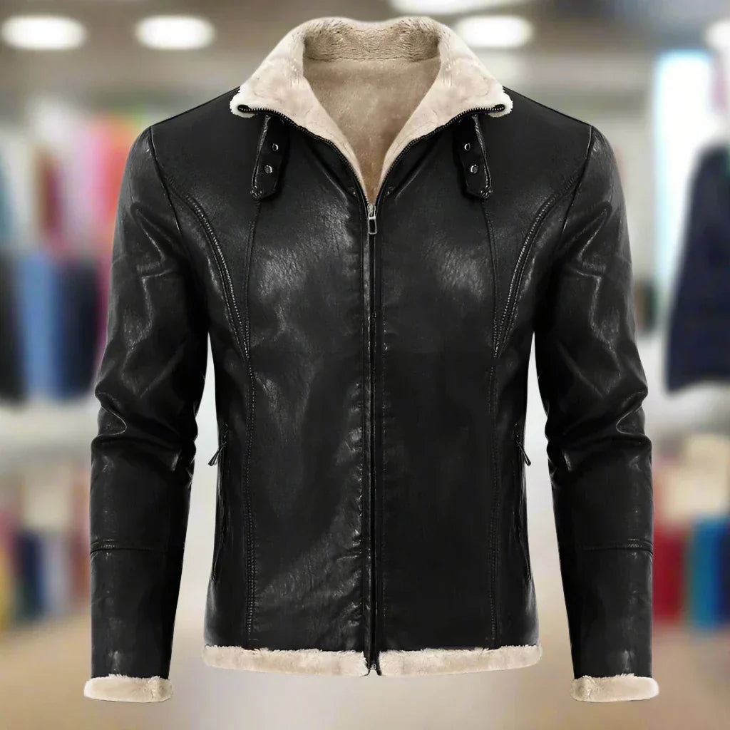 Niko™ - Stylish Leather Jacket