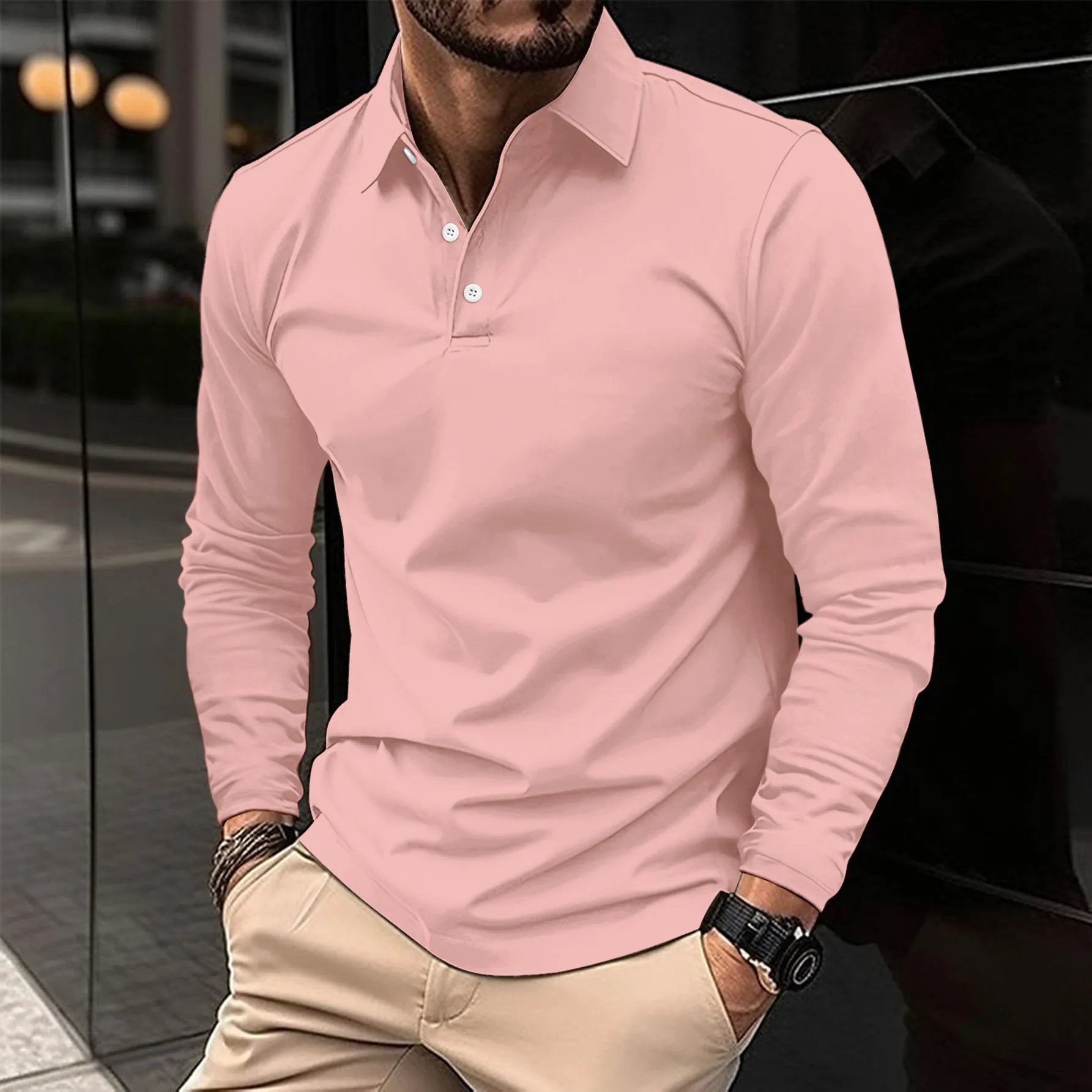 Todd | Mid-Season Long Sleeve Polo