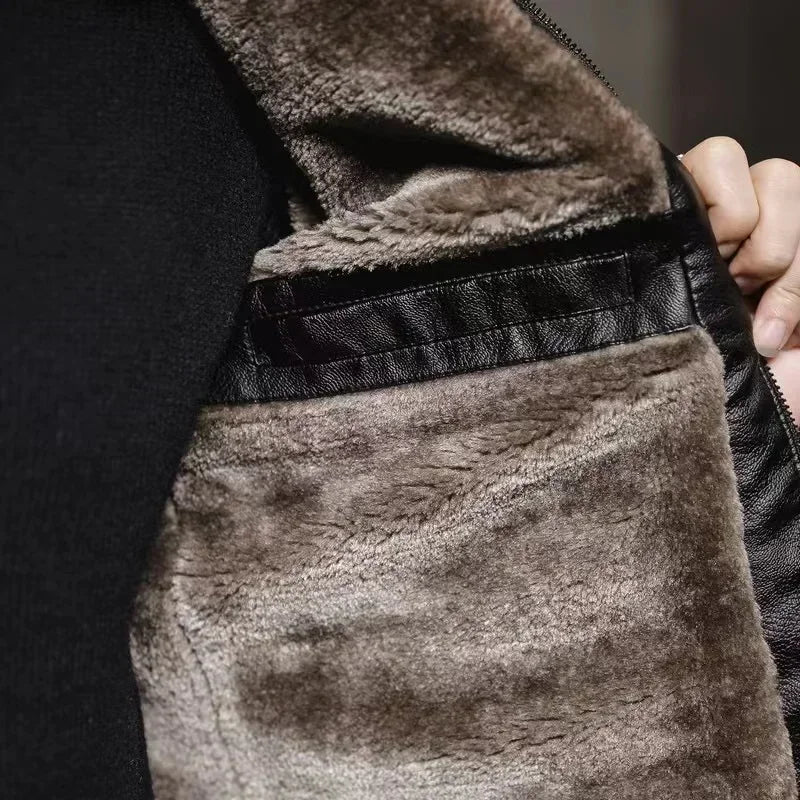 Mbengi™ - Durable Leather Jacket