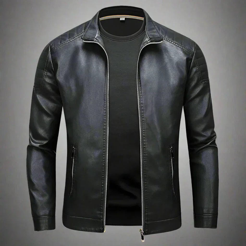 Cuoro™ - Elegant Leather Jacket
