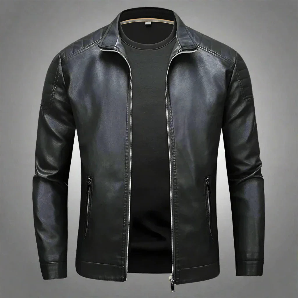 Cuoro™ - Elegant Leather Jacket