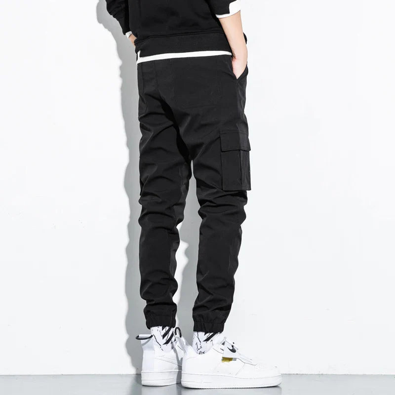 Aero™️ - Spring/Summer Cotton Drawstring Cargo Pants for Men