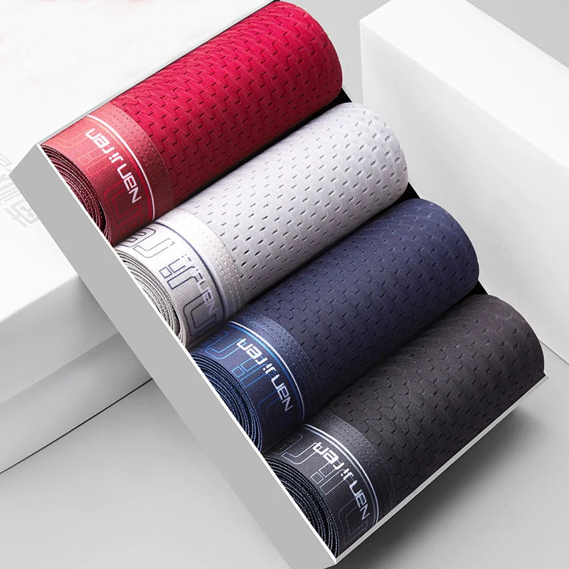 Luvince | 4-Pack Ultra Breathable Boxer Shorts
