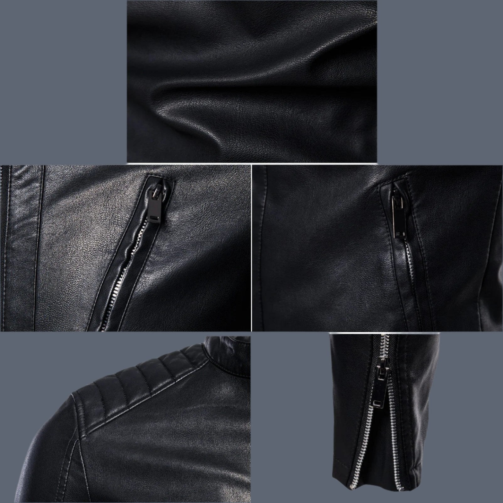 Orion™ - Timeless Leather Jacket