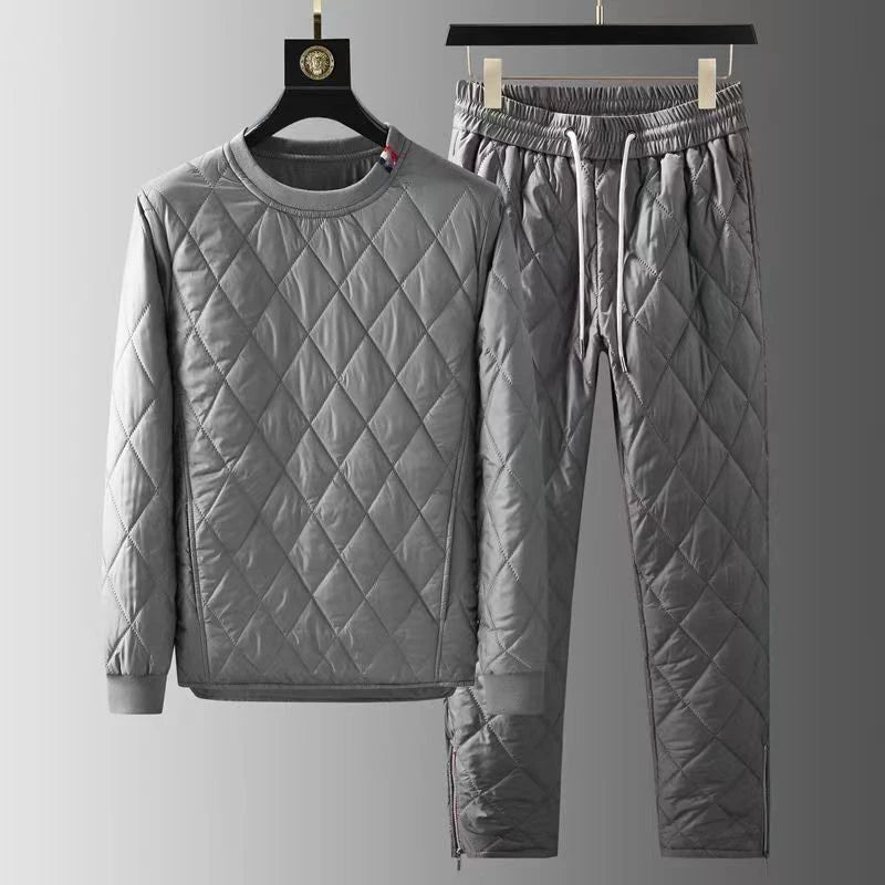 Diego | Diamond pattern two-piece comfy set