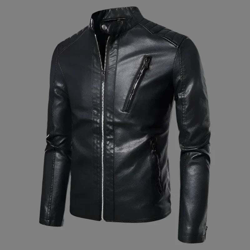 Orion™ - Timeless Leather Jacket