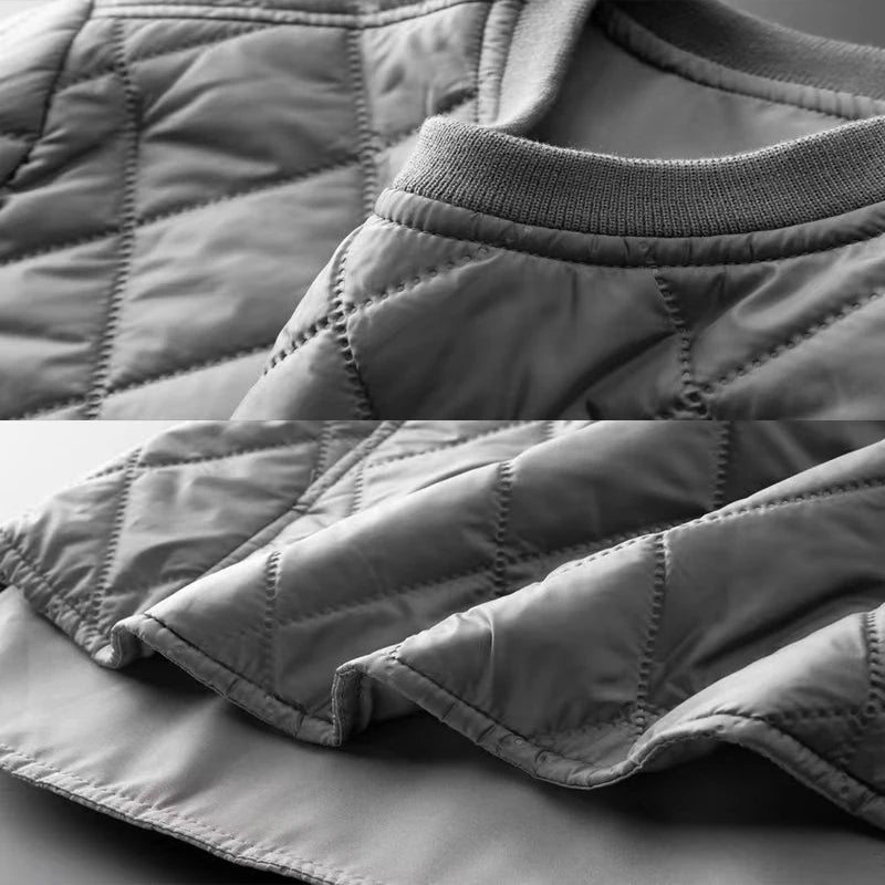 Autumn Winter Men's Two-piece Set O-neck Pullover Cotton Coat Pants Men Pajamas Geometric Patter Warm Thicke Suit Male Outfits