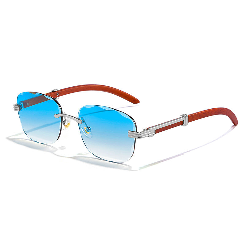 Retro Rimless Shades