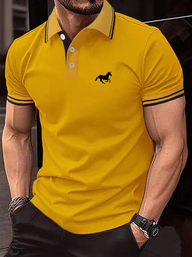Vincent™ Classic Short-Sleeved Polo Shirt