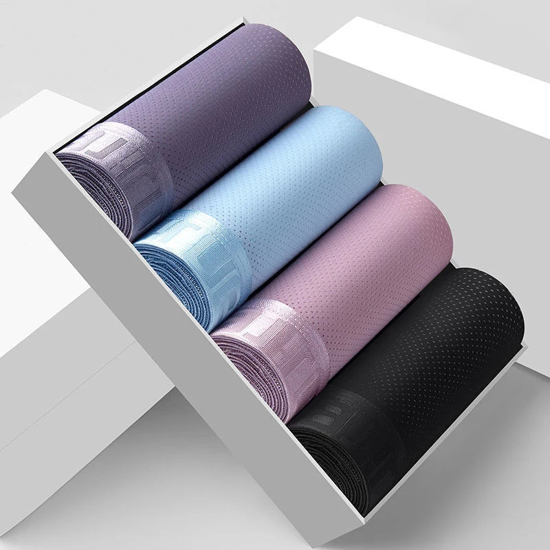Luvince | 4-Pack Ultra Breathable Boxer Shorts