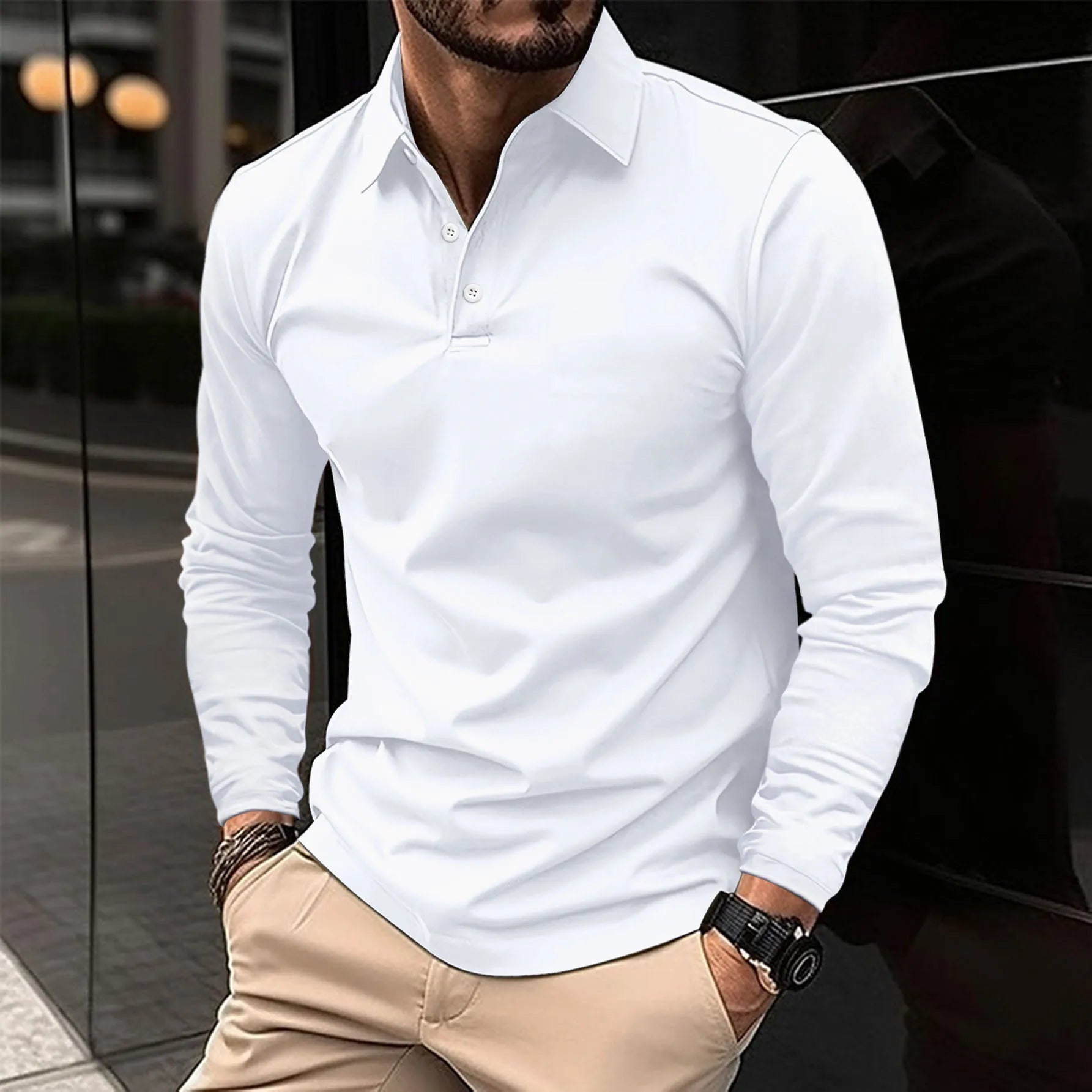 Todd | Mid-Season Long Sleeve Polo