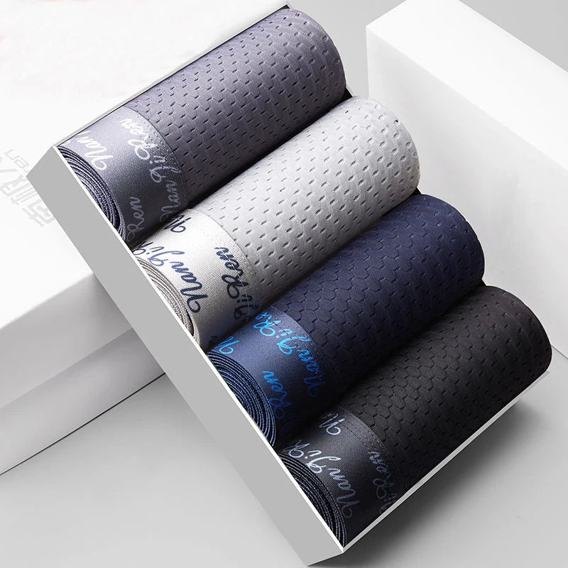 Luvince | 4-Pack Ultra Breathable Boxer Shorts