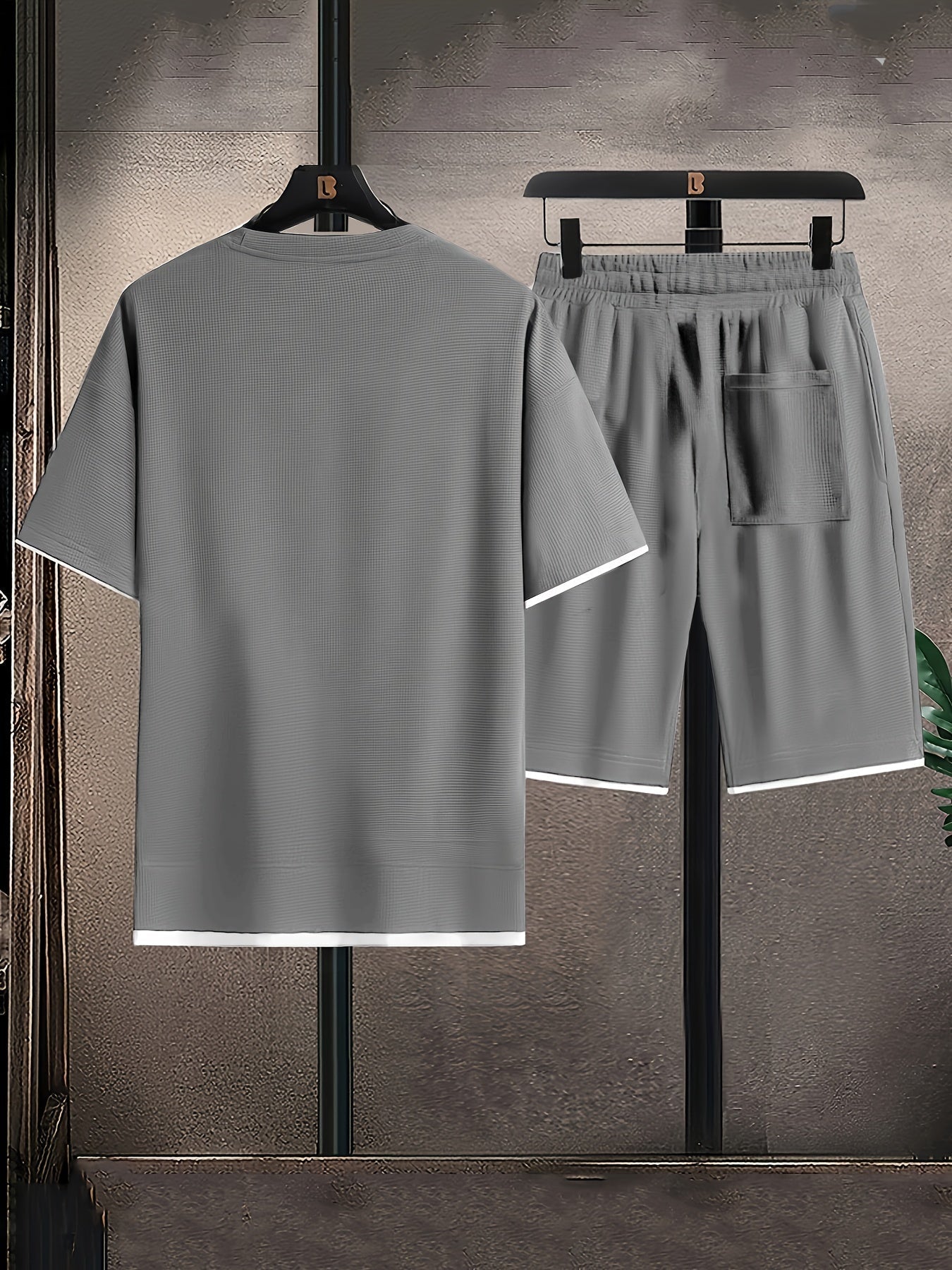 Lance Waffle Knit Lounge Set