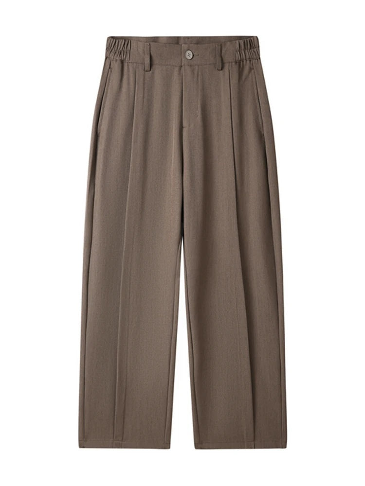 Teo - Wide-Leg Pleated Trousers
