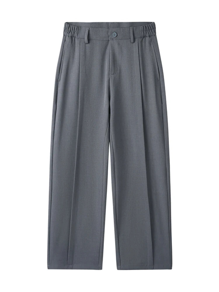 Teo - Wide-Leg Pleated Trousers