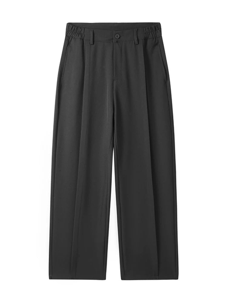 Teo - Wide-Leg Pleated Trousers