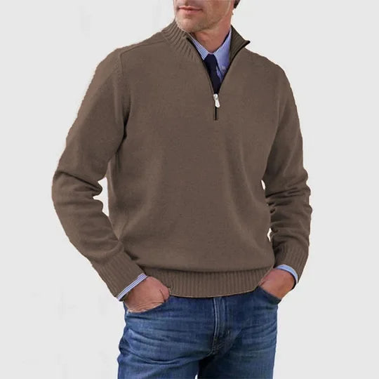 Emerson™ Ultra-soft Half-Zip Sweater