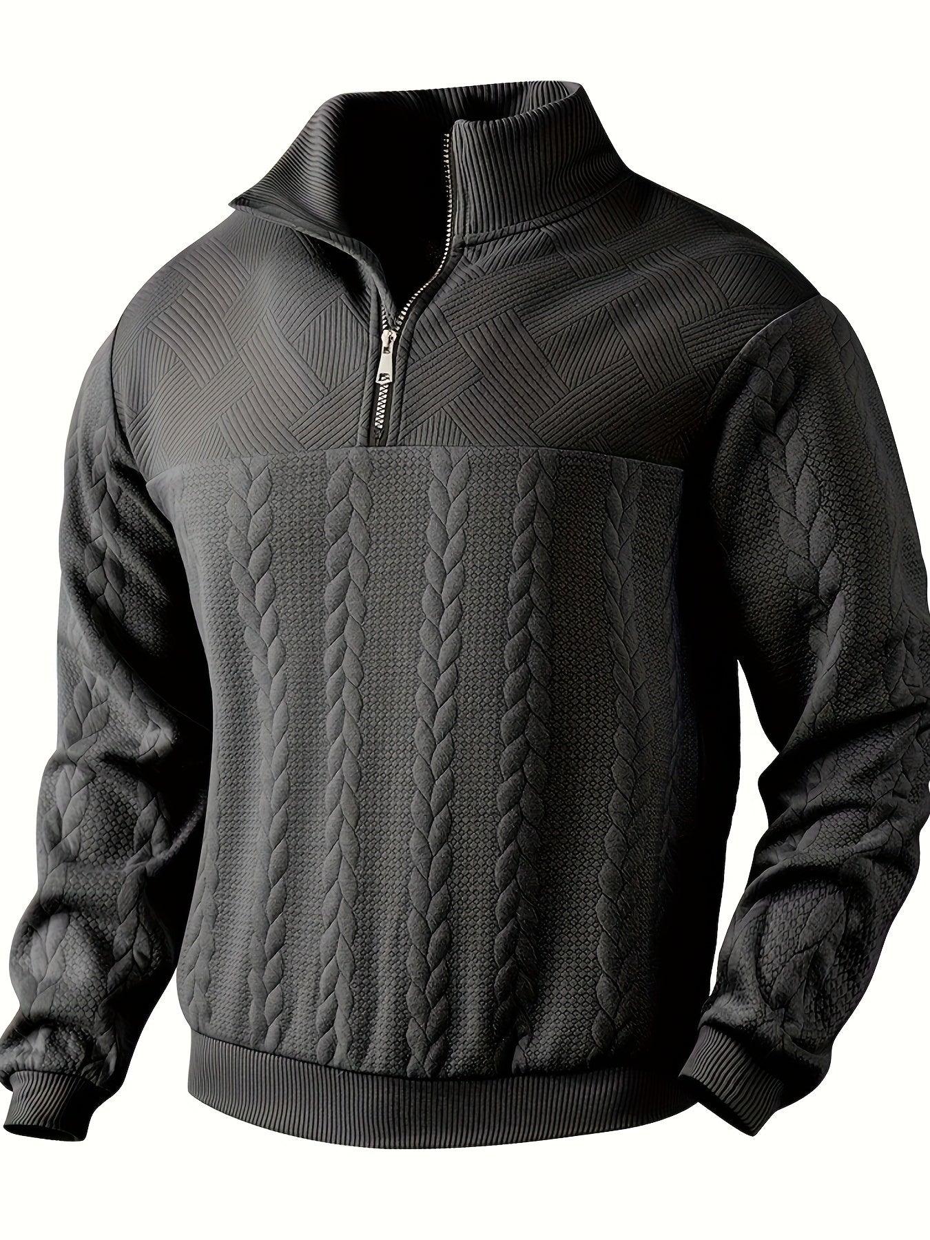 Ross™ | Vintage Men’s Sweater with Zipper