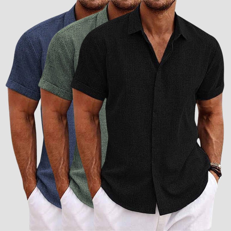 Jason | Premium Linen Shirt