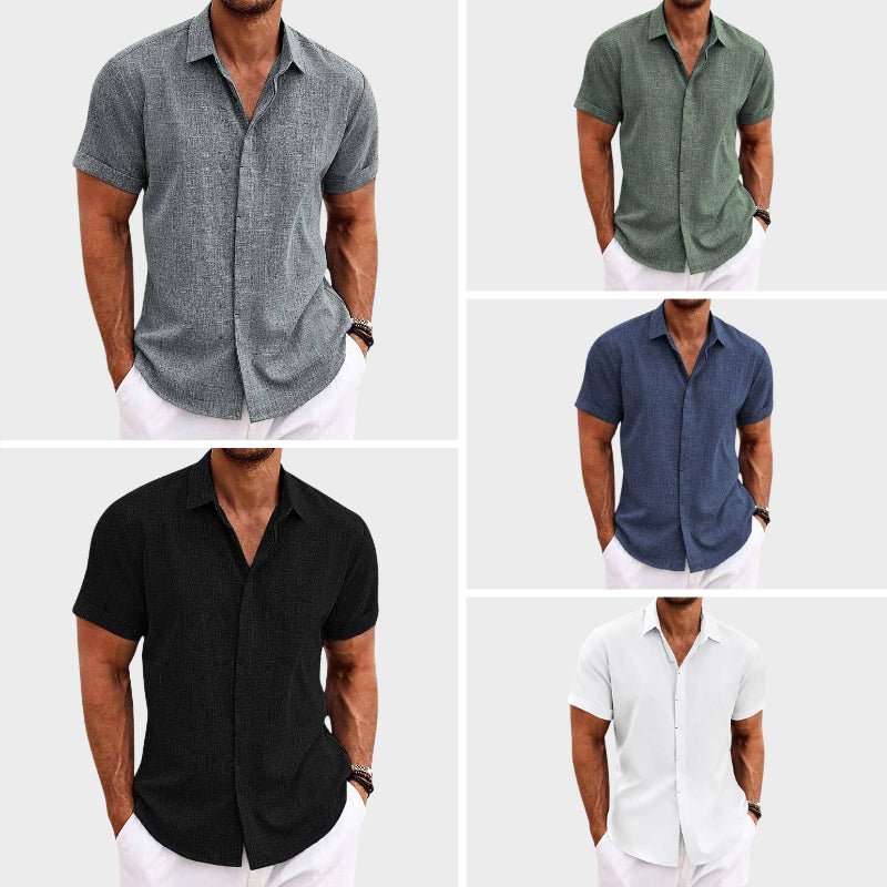 Jason | Premium Linen Shirt