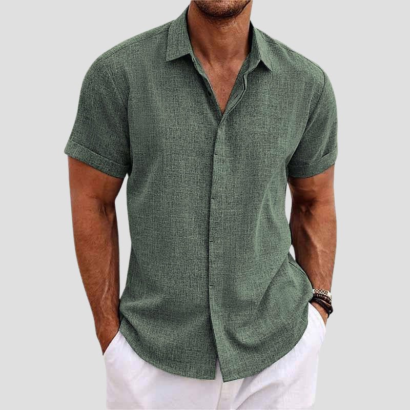 Jason | Premium Linen Shirt