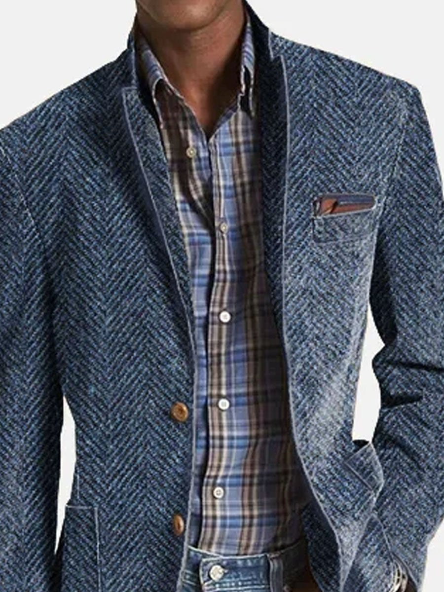 RegentWeave™ | Herringbone Blazer