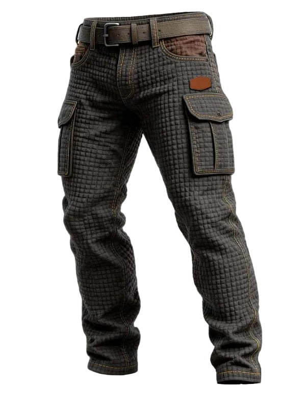 Rafello&Co | Rugged Quilted Cargo Pants