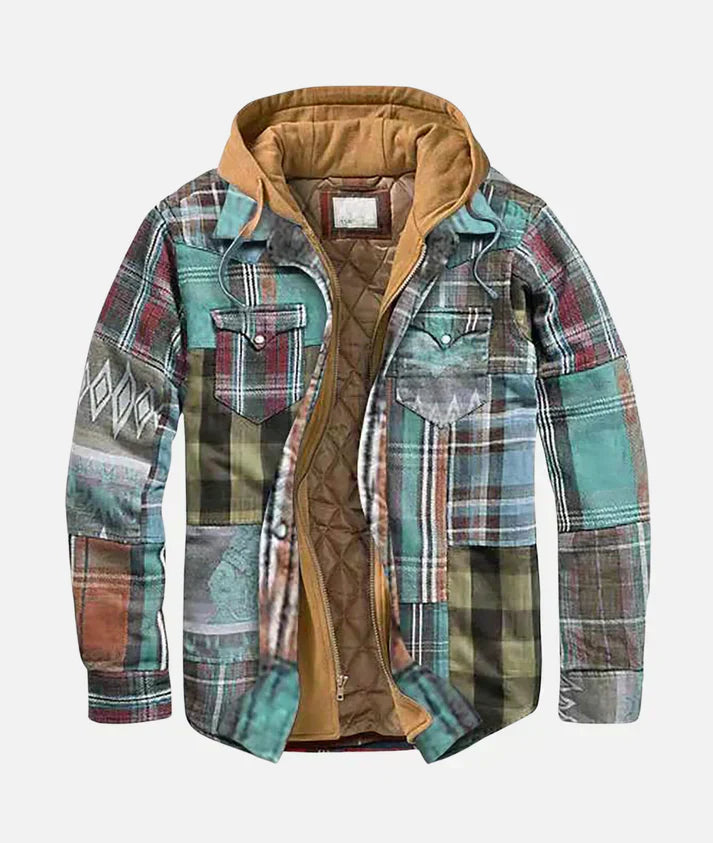 Dunbar™ | Patchwork Plaid Jacket