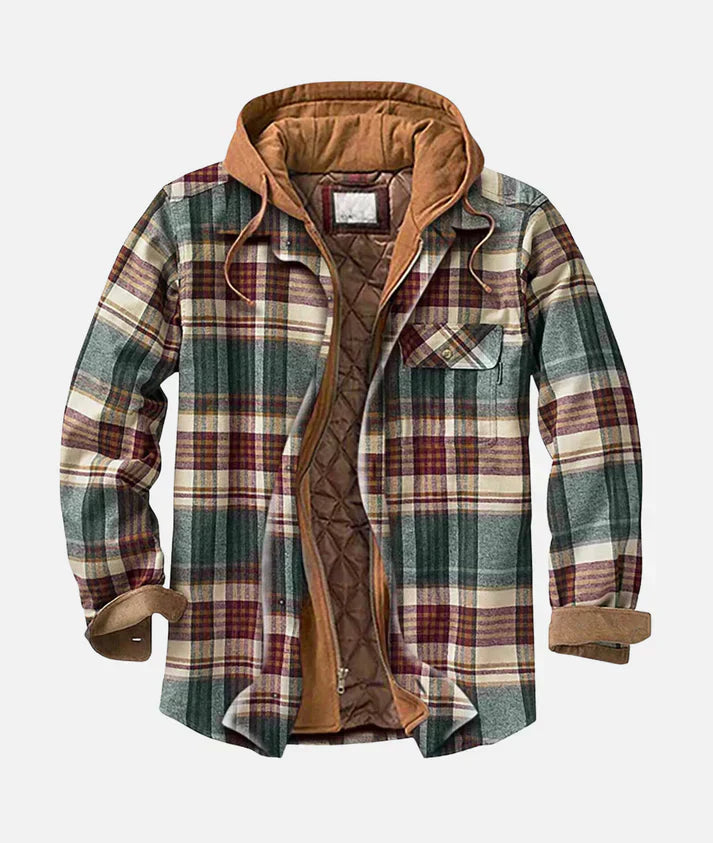 Dunbar™ | Patchwork Plaid Jacket