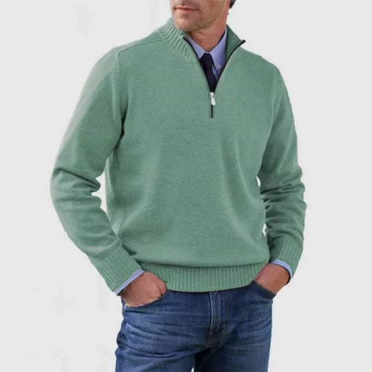 Emerson™ Ultra-soft Half-Zip Sweater