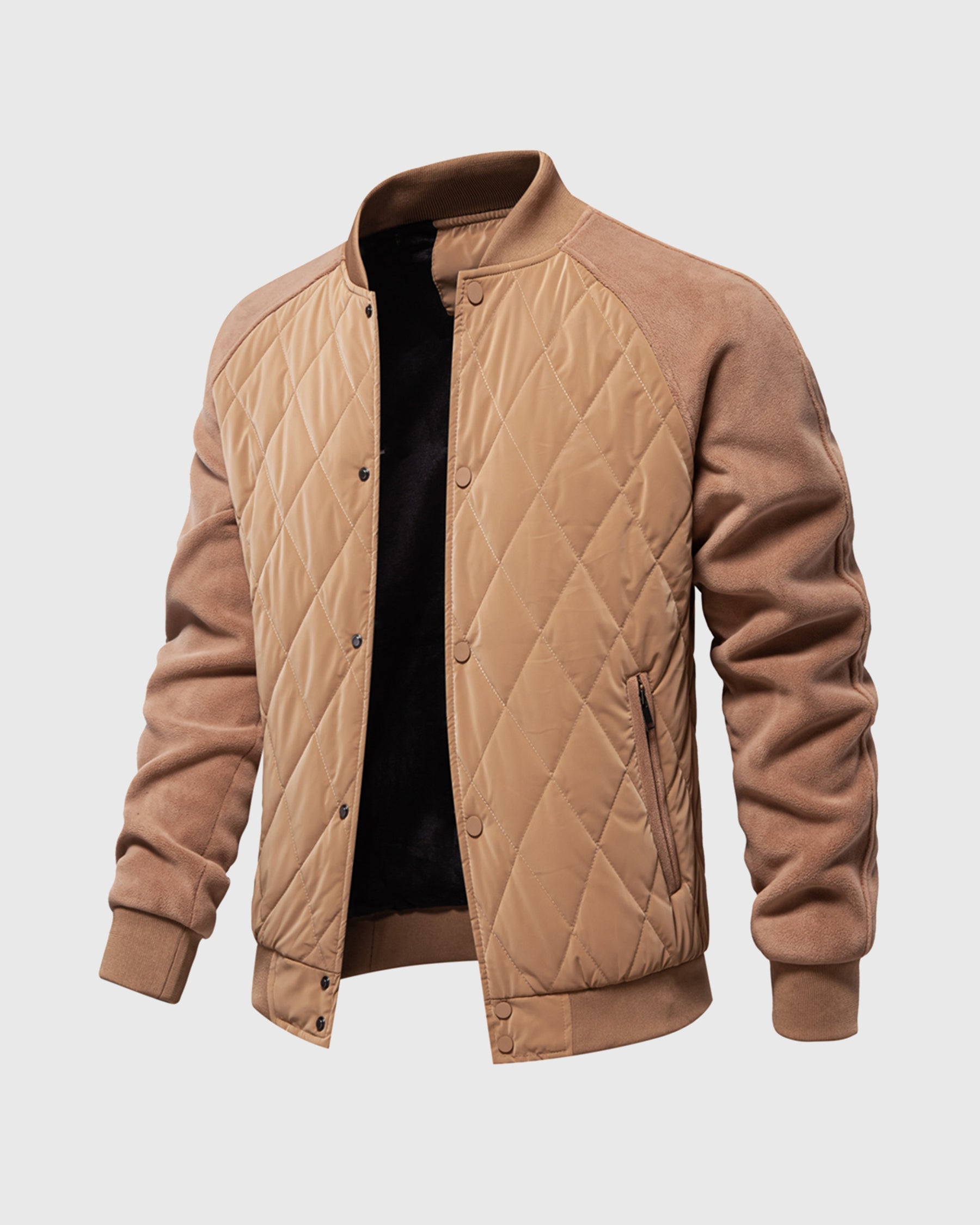 Tim diamond quilted Bomber Jacket