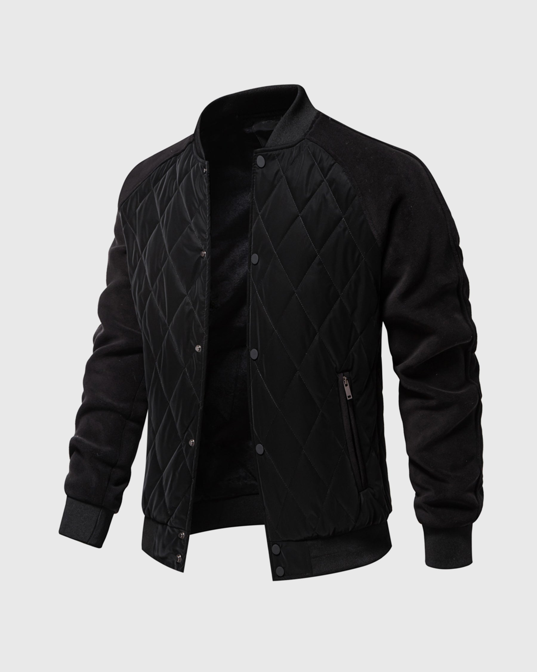 Tim diamond quilted Bomber Jacket